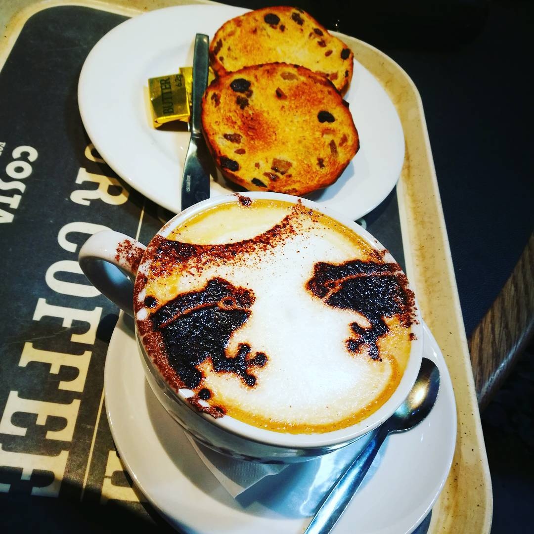 Costa Coffee at Waterstones (Trafalgar Sq) in London