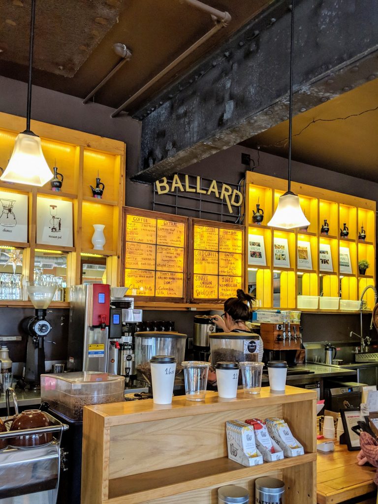 Ballard Coffee Works in Seattle, WA