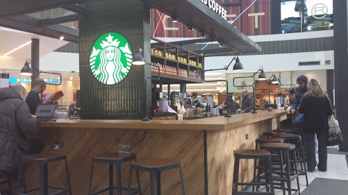 Starbucks in Canary Wharf