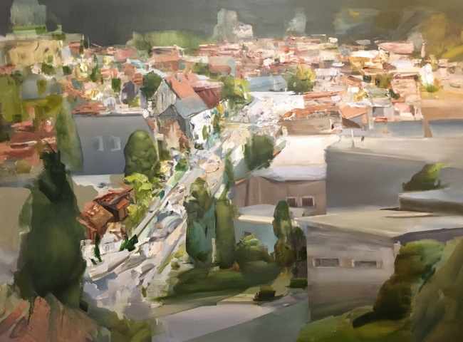 Studio wip by Artist Daniel Ochoa 