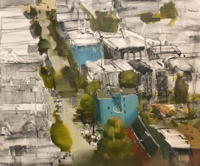 Studio wip by Artist Daniel Ochoa 