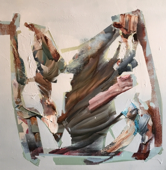 Studio wip by Artist Daniel Ochoa 