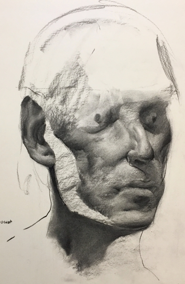 Studio wip by Artist Daniel Ochoa 