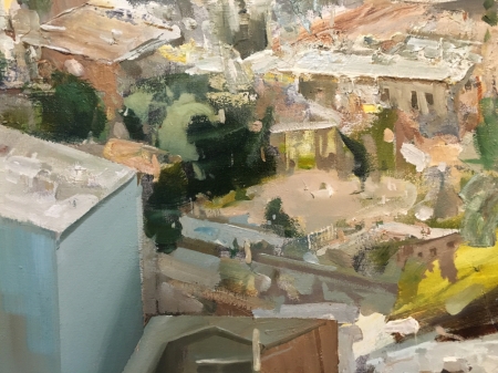 Studio wip by Artist Daniel Ochoa 