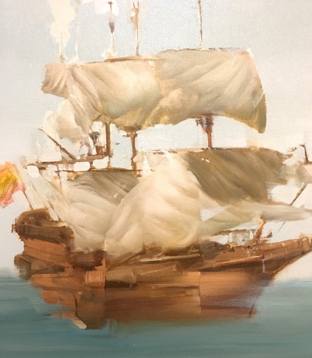 Studio wip by Artist Daniel Ochoa 