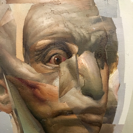 Studio wip by Artist Daniel Ochoa 