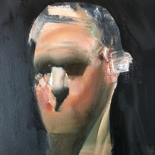 Studio wip by Artist Daniel Ochoa 