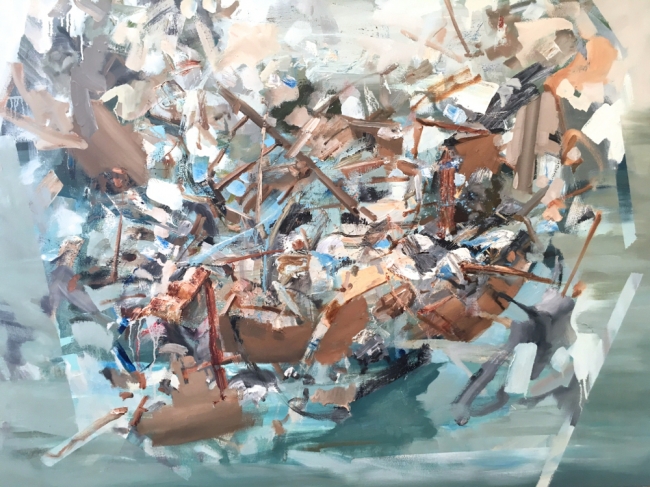 Studio wip by Artist Daniel Ochoa 