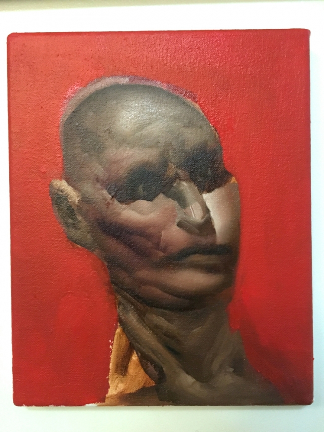 Studio wip by Artist Daniel Ochoa 