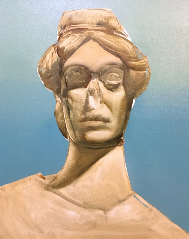 Studio wip by Artist Daniel Ochoa 