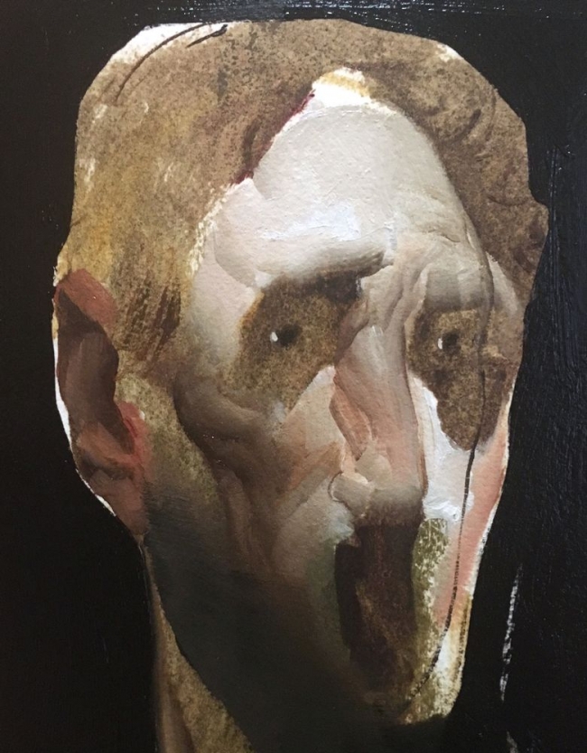 Studio wip by Artist Daniel Ochoa 