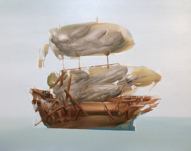 Studio wip by Artist Daniel Ochoa 