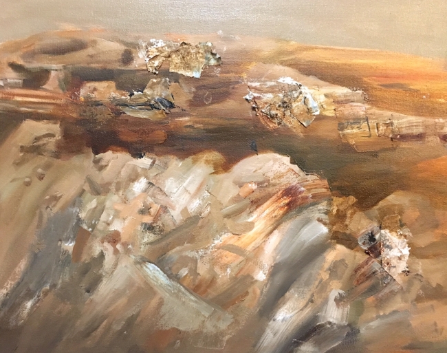 Studio wip by Artist Daniel Ochoa 