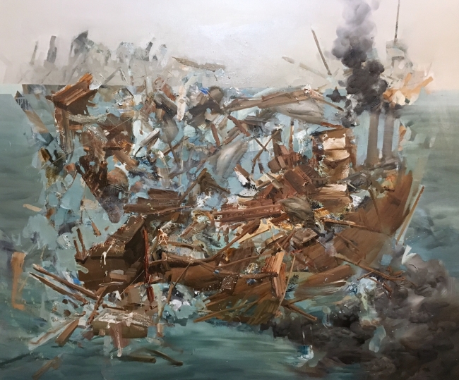 Studio wip by Artist Daniel Ochoa 