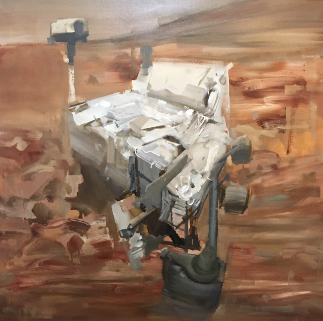 Studio wip by Artist Daniel Ochoa 