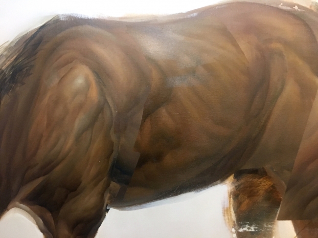 Studio wip by Artist Daniel Ochoa 