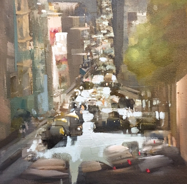 Studio wip by Artist Daniel Ochoa 