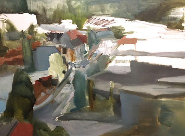 Studio wip by Artist Daniel Ochoa 
