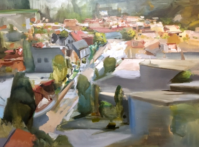 Studio wip by Artist Daniel Ochoa 