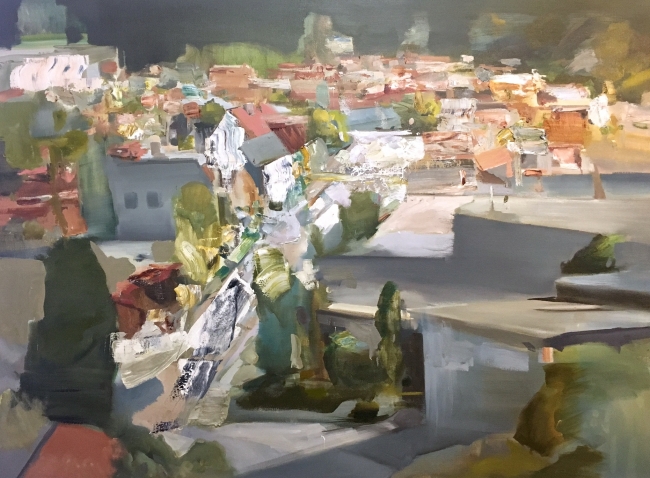 Studio wip by Artist Daniel Ochoa 