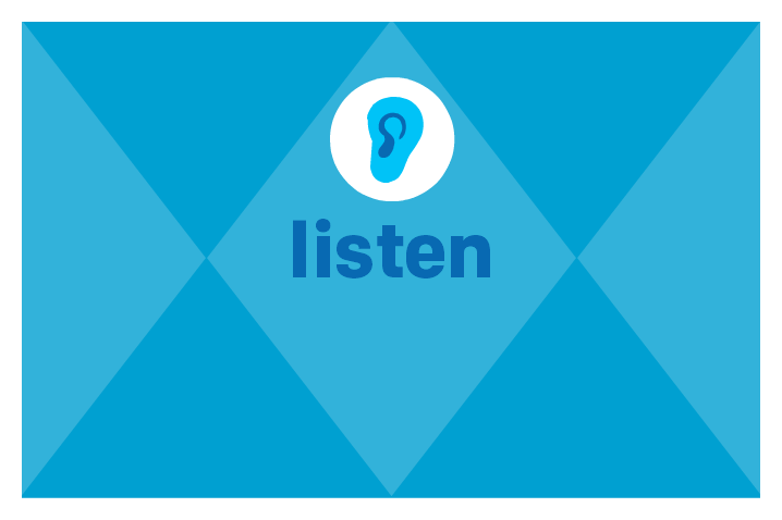 listening card