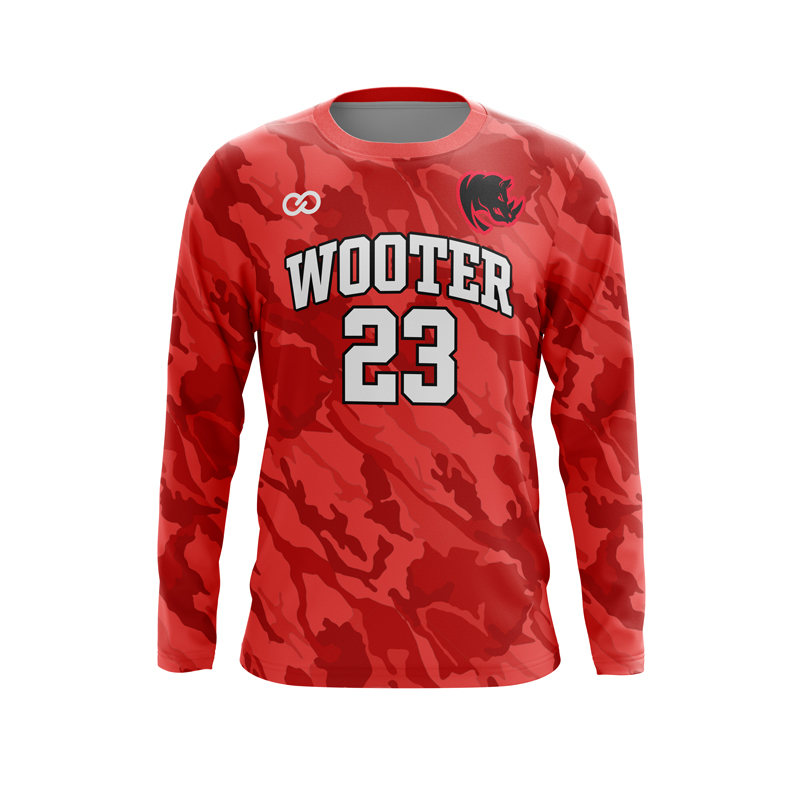 Long Sleeved Crew Neck T-Shirts