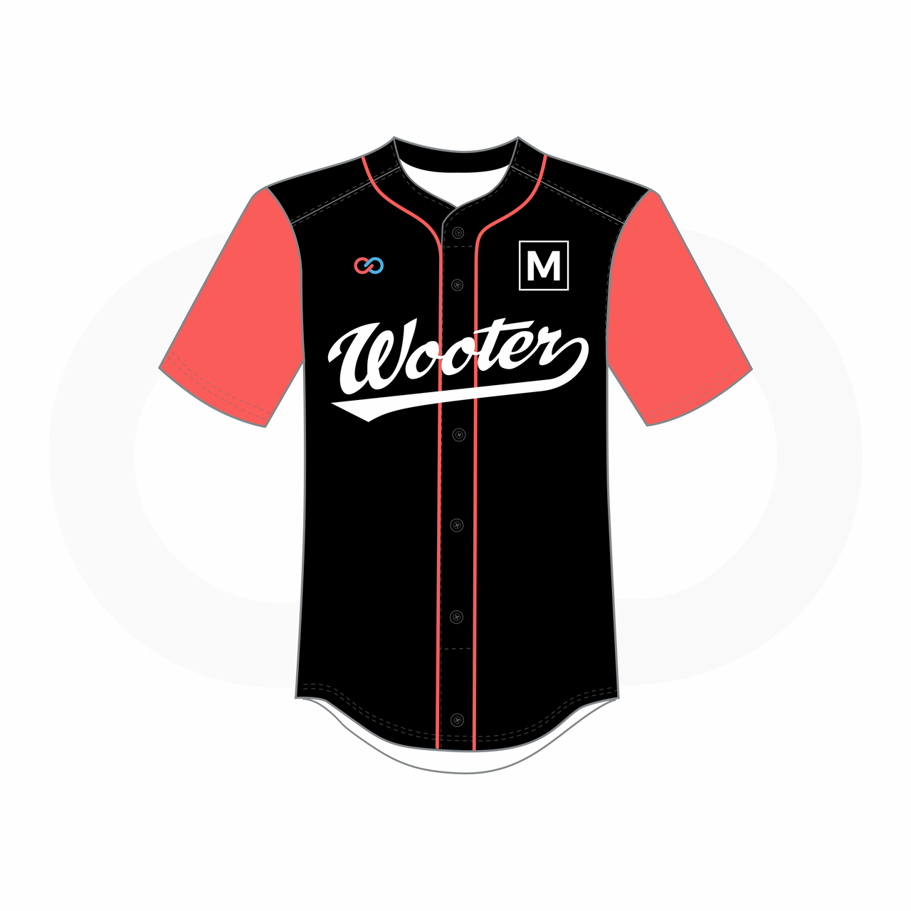 ButtonDown Baseball Jerseys Sizing Kits Wooter Apparel