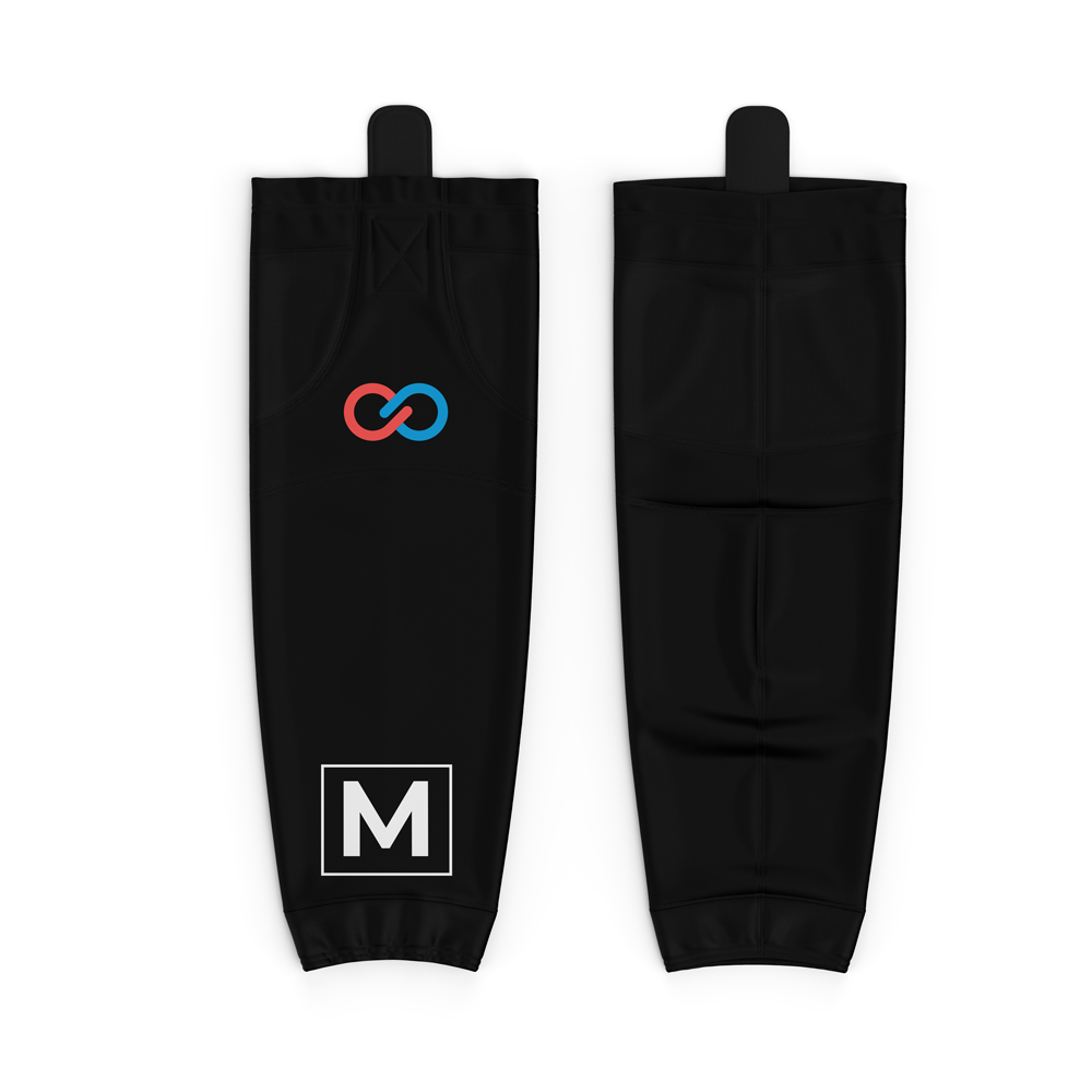 Custom Team Hockey Socks Sizing Kit Wooter Apparel