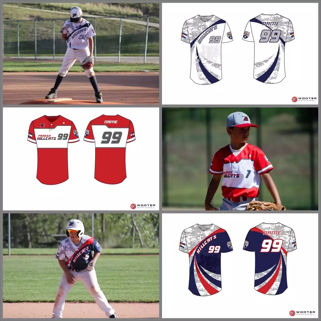 Custom Lightweight 2-Button Softball Jerseys