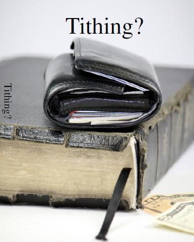 Tithing Cover