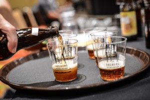 Judging beer pour