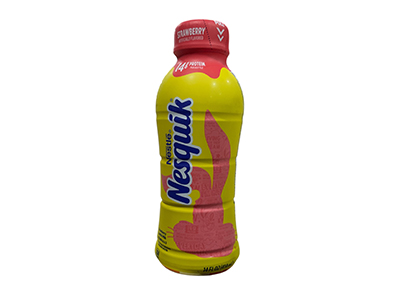 Nesquik Strawberry Flavored Milk 14 Ounce
