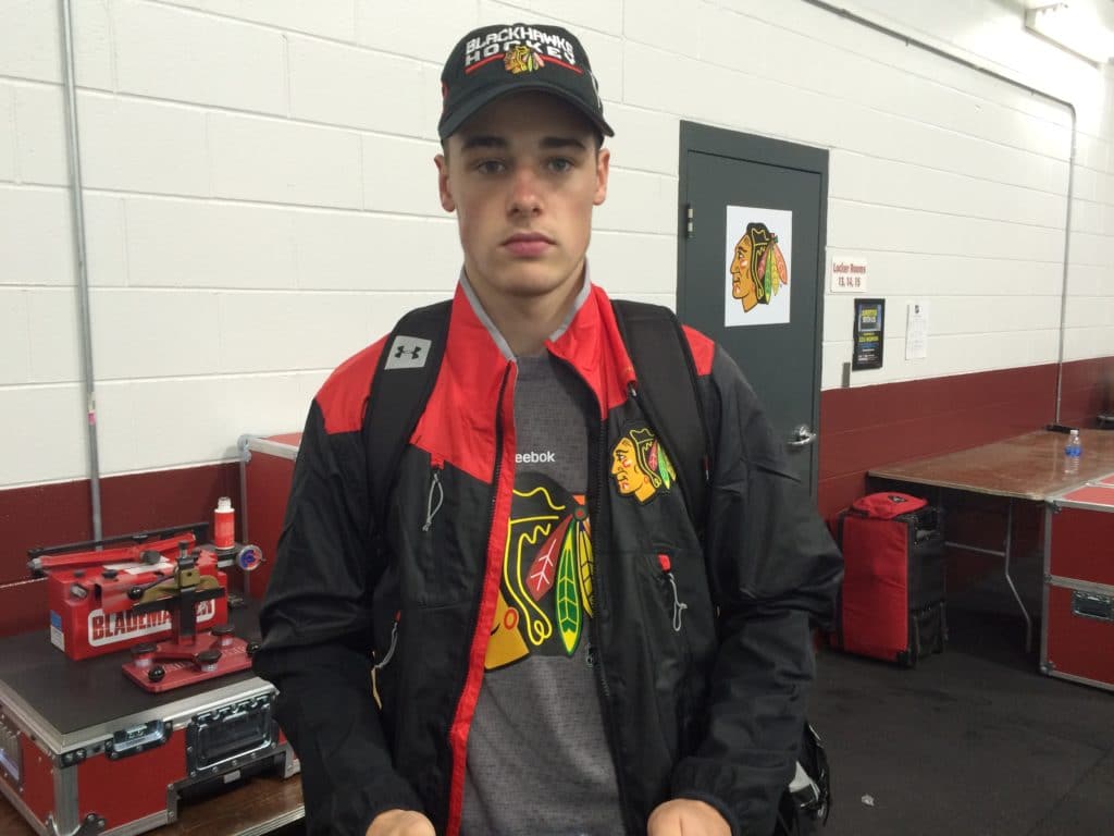 Undrafted Alexandre Fortin turns opportunity with Blackhawks into contract – The Athletic