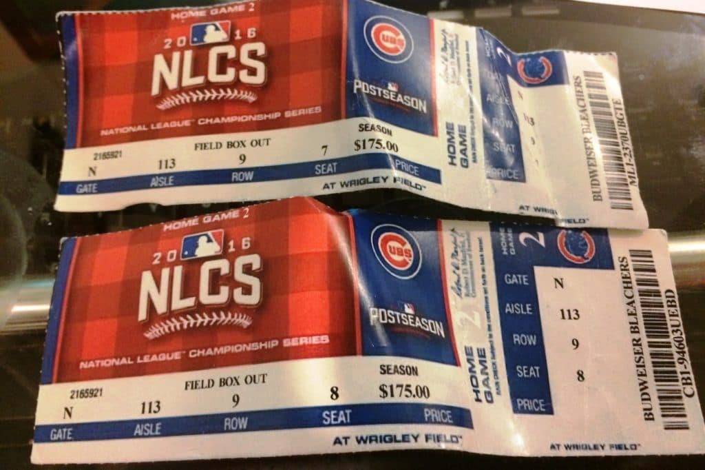 how i bought counterfeit cubs tickets to game 2 of the