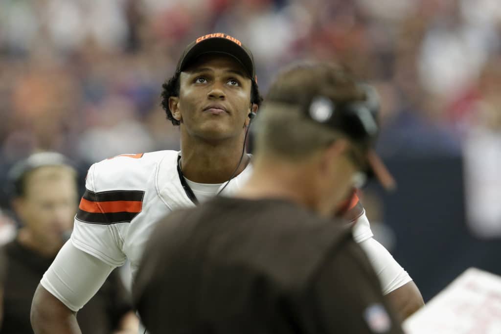 Browns' DeShone Kizer back in as starting quarterback Browns' DeShone Kizer back in as starting quarterback