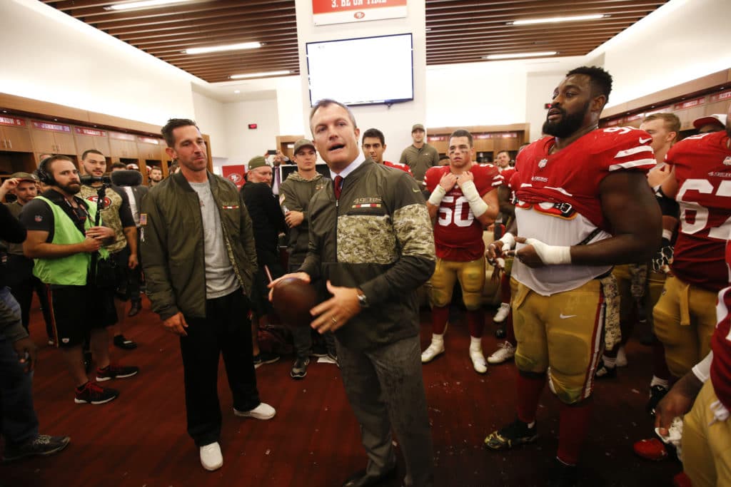 John Lynch reflects on his first 10 months as 49ers GM and makes several personnel evaluations