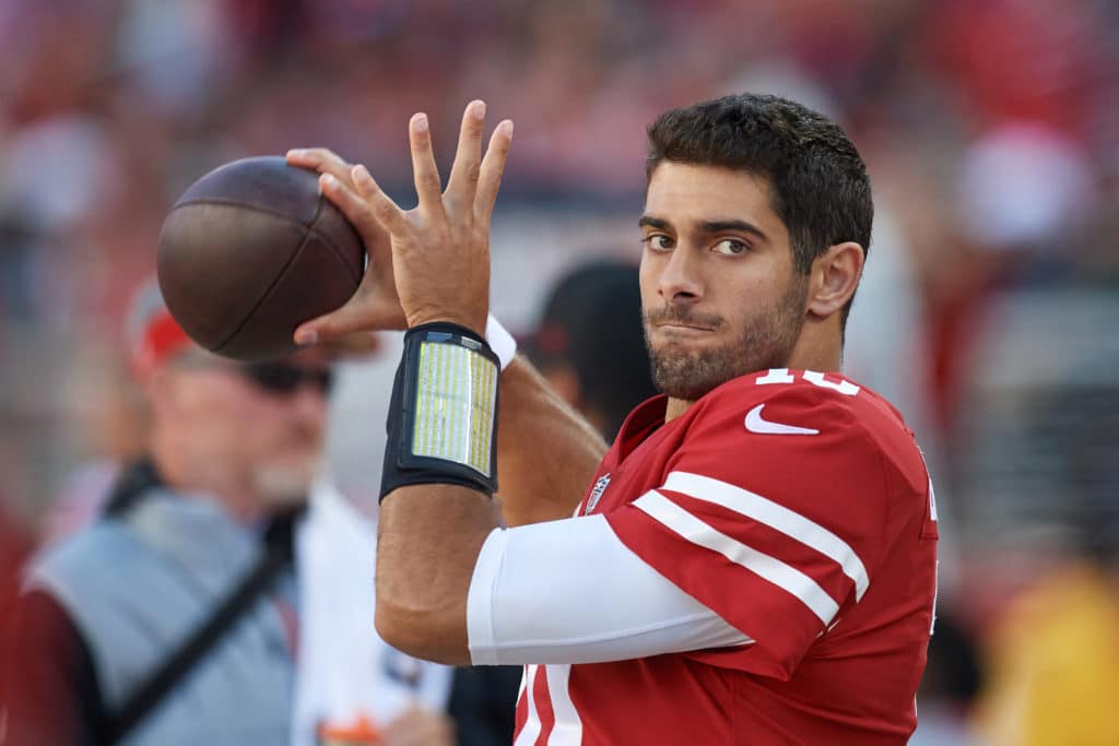 Jimmy Garoppolo To Make First Start For 49ers On Sunday Jimmy Garoppolo To Make First Start For 49ers On Sunday