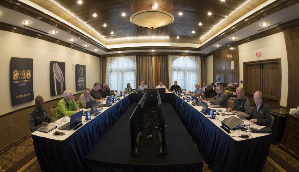 This was not the closest call the College Football Playoff committee has made