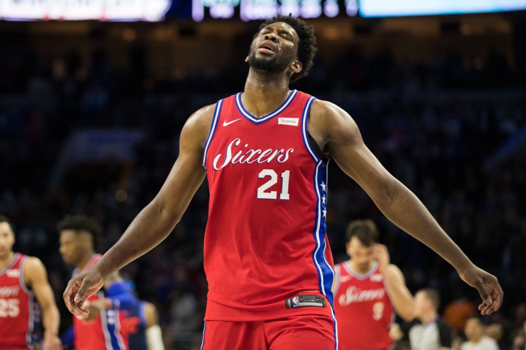 Joel Embiid to miss at least two more games Joel Embiid to miss at least two more games