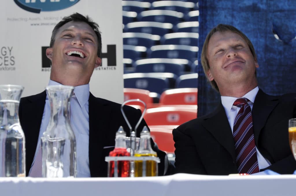Jon Gruden says 'there's a good chance' he's the next Raider coach Jon Gruden says 'there's a good chance' he's the next Raider coach