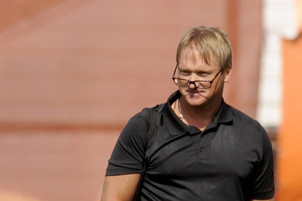 Jon Gruden denies that ownership stake is part of deal with Raiders