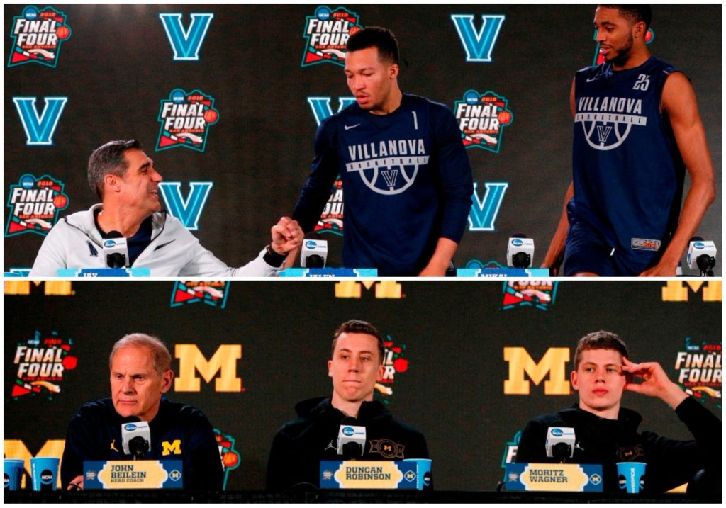 Sharing and shooting Villanova and Michigan bring similar offensive styles into title game