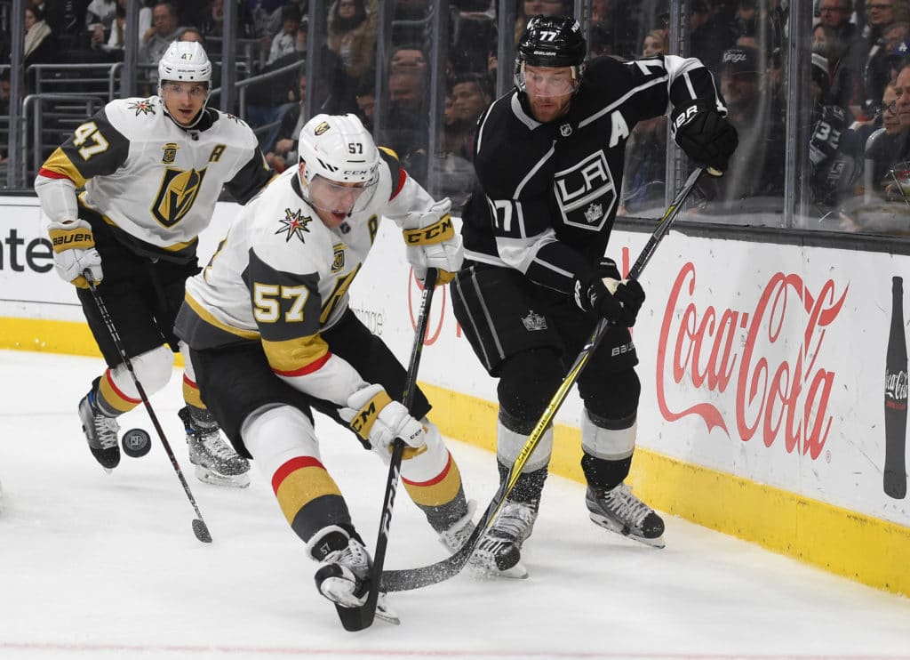 Golden Knights' David Perron out for first playoff game Golden Knights' David Perron out for first playoff game