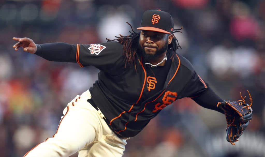 Giants place Johnny Cueto on disabled list with elbow inflammation Giants place Johnny Cueto on disabled list with elbow inflammation