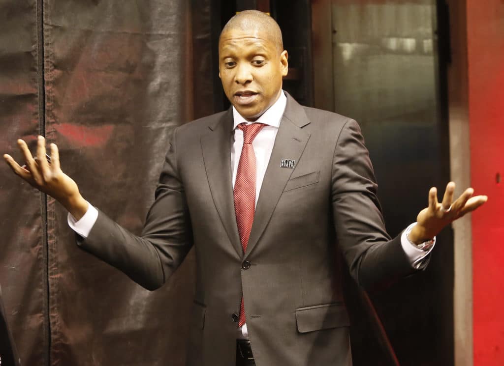 For first time with the Raptors, Masai Ujiri is on the...