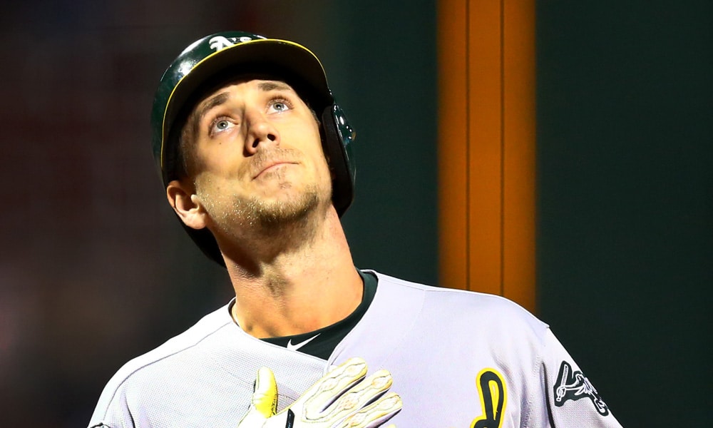 Athletics' Piscotty homers in first at-bat since mother's funeral Athletics' Piscotty homers in first at-bat since mother's funeral