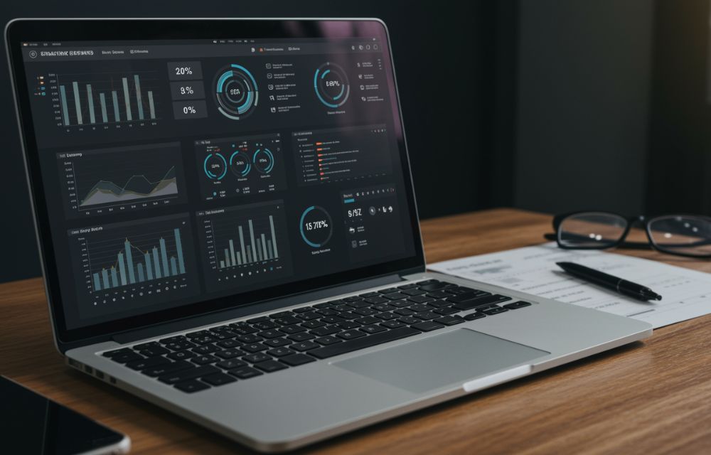 Dashboard ERP con visibilidad multi-sucursal