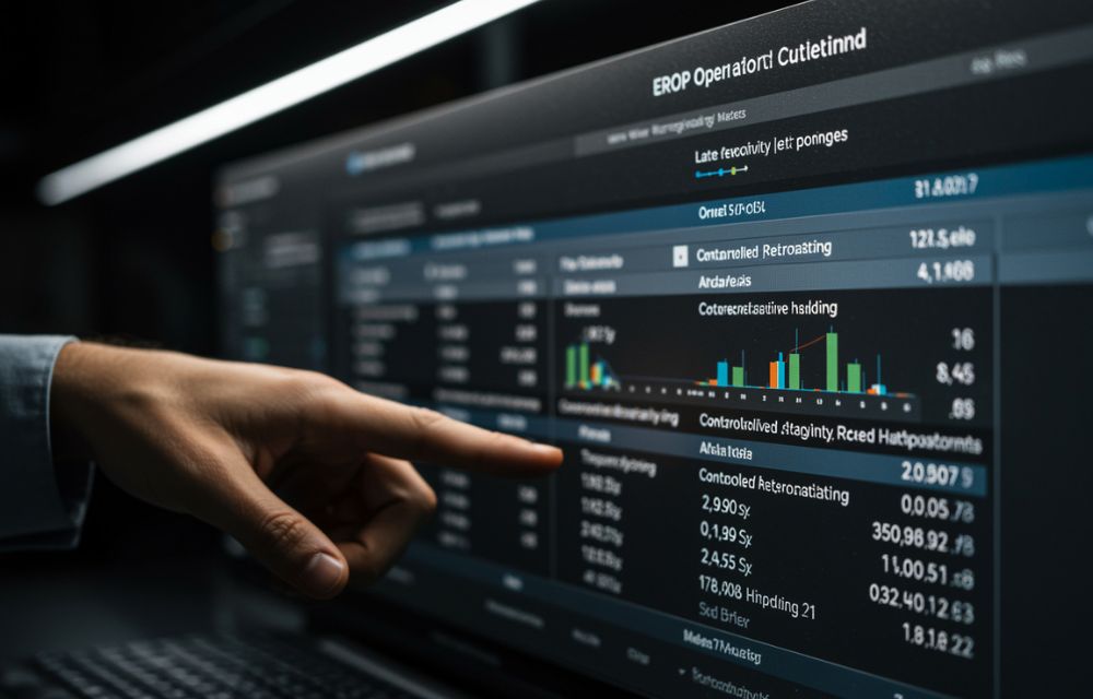 Configuración de corte operativo y control de retroactividad en ERP para consolidación confiable.