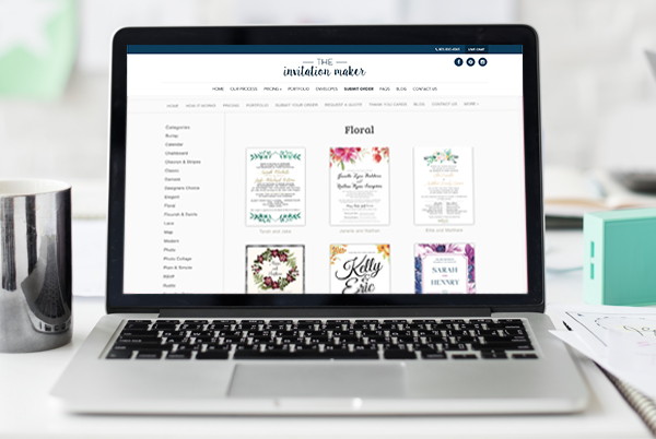 Custom Wedding Invitations Online Personalized Announcements