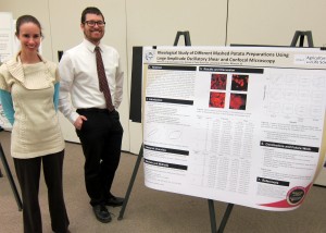 Helen Joyner with Alex Meldrum